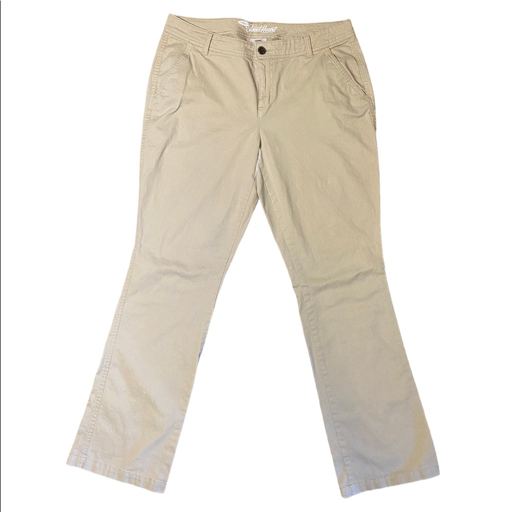 *LONG* Old Navy | Sweetheart Boot Cut Khakis | Size 14 Long